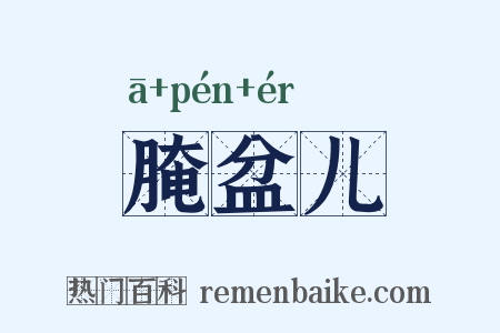 腌盆儿是什么意思的图片